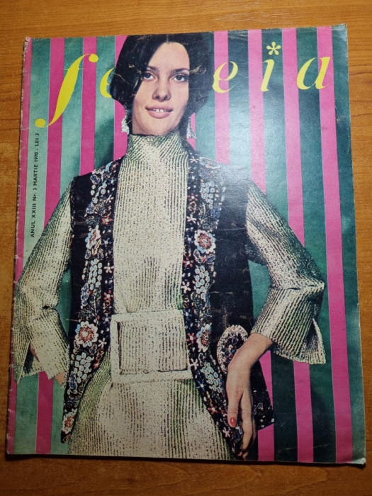 revista femeia martie 1970-cerbul de aur,marga barbu