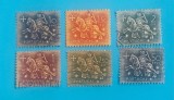 Portugalia 1953 Cavaler Medieval D. Afonso Henriques Seria Uzuală Lot 6 Valori Ștampilate - OREF1