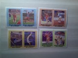 Serie Bequia Grenadines of Saint Vincent 1984 Sport si Sportivi castigatori la Olimpiade 4 perechi (8 val)