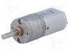 Motor DC, 12V DC, 1.6A, 140rot./min, POLOLU, 100:1 METAL GEARMOTOR 20DX44L MM 12V CB foto