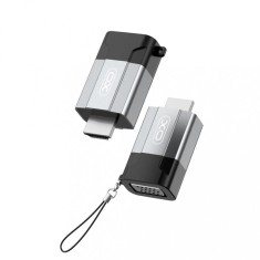 Adaptor de la HDMI la VGA, XO GB014, grafit