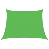 Cumpara ieftin Panza parasolar, verde deschis, 4/5x3 m, HDPE, 160 g/m&sup2;