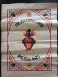 NI385 Cor Jesu Sacratissimum, miserere nobis, tipărit la Maison B&eacute;tin Fr&egrave;res, Rennes