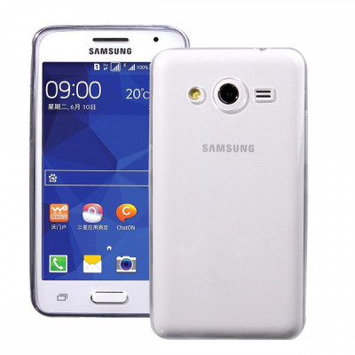 Husa SAMSUNG Galaxy Core 2 - Luxury Slim Case TSS, Transparent foto