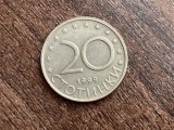 C50 - Moneda foarte veche - Bulgaria - 20 stotinchi - 1999