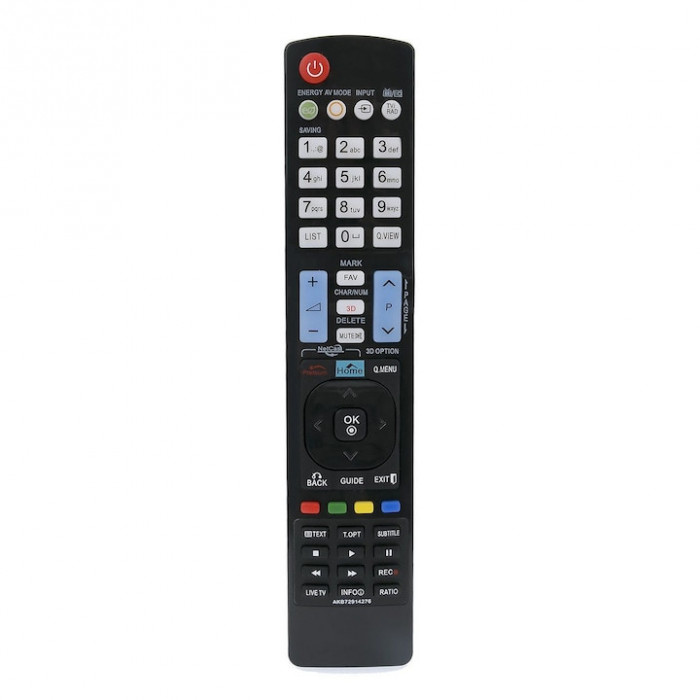 Telecomanda Dedicata Pentru Televizoarele LG 3D Cu LED , LCD , Plasma , Negru