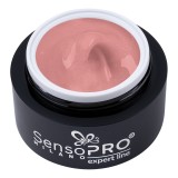 Cumpara ieftin Gel Constructie Unghii Expert Line SensoPRO Milano - Shimmer Peach 15ml