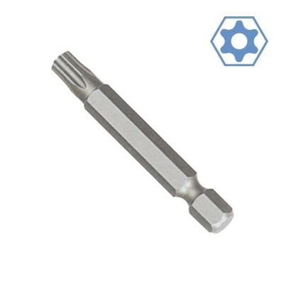 Bit Torx cu Gaură T6H, 50mm, Oțel S2 foto
