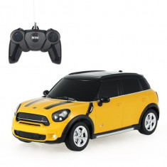 Masina cu Telecomanda Mini Cooper S Countryman Galben, Scara 1:24