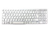 Tastatura Laptop, Toshiba, Satellite L50-B-1KG, fara rama, alba, UK