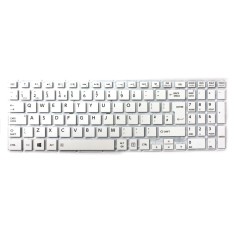 Tastatura Laptop, Toshiba, Satellite L50T-B, fara rama, alba, UK
