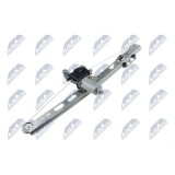 Macara geam Mercedes Ml W163 -2005, Stanga Spate, Cu motor, 1637300146