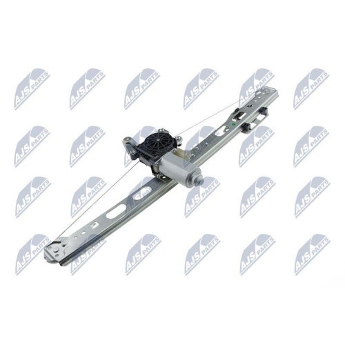 Macara geam Mercedes Ml W163 -2005, Stanga Spate, Cu motor, 1637300146