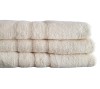 Set de 3 prosoape baie Valentini Bianco, 70x140cm, Crem