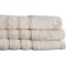Set de 3 prosoape baie Valentini Bianco, 70x140cm, Crem
