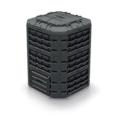Compostor de gradina, 950 L, negru, Compogreen, Vario GartenVIP DiyLine foto