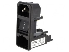 Conector Alimentare AC 10A 250V IEC 60320 KD foto