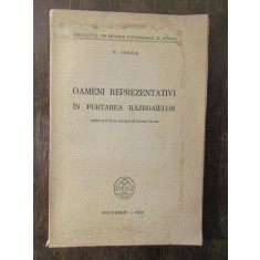 OAMENI REPREZENTATIVI IN PURTAREA RAZBOAIELOR-N. IORGA