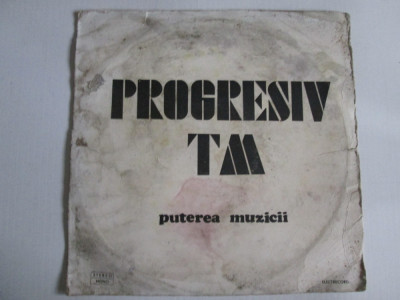 Disc vinil LP 12&amp;#039;&amp;#039; Progresiv TM,albumul:Puterea muzicii &amp;icirc;n stare slabă foto