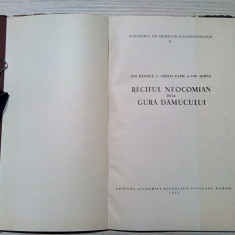 RECIFUL NEOCOMIAN DE LA GURA DAMUCULUI - Ion Bancila - 1957, 57 p.