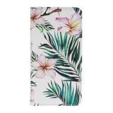 Husa Flip Carte Smart Flower iPhone 13 Mini Design 1