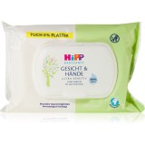 Hipp Babysanft Face &amp; Hands Servetele umede pentru nou-nascuti si copii 20 buc