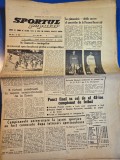 ziarul sportul popular 11 iulie 1966
