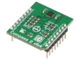 Sensor Magnetic Field I2C/SPI 3.3V Compass 2 Click