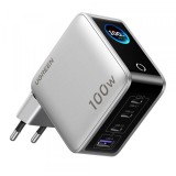Incarcator Retea UGREEN Nexode Pro X772 (95942B) Display, 100W, 5A, 1 x USB-A - 3 x USB-C, Gri