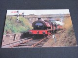 Locomotivă cu Abur 0-6-0ST &bdquo;Progress&rdquo;, Tanfield Railway . Carte Poștală Temă Feroviară de Colecție, Necirculata, Printata