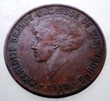 2.195 LUXEMBURG LUXEMBOURG CHARLOTTE 10 CENTIMES 1930, Europa, Bronz