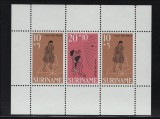 Suriname 1968 - Copii, jocuri, bloc neuzat