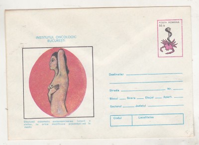 bnk ip Institutul Oncologic Bucuresti - necirculat - 1980 foto
