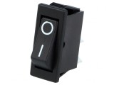 &Icirc;ntrerupător Rocker ON-OFF 16A/250V Negru