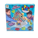 Joc de logica educativ Turnulet Tetra cu 32 piese colorate pentru copii