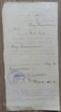 Mobilizarea anului 1931// document tipizat lito