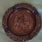 Scrumiera veche metal argintat