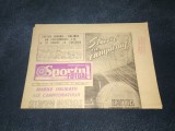 ZIARUL SPORTUL SUPLIMENT FOTBAL 2 AUGUST 1985 INCEPE CAMPIONATUL