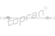 Levier de schimbare viteze PEUGEOT 206 Hatchback (2A/C) (1998 - 2016) TOPRAN 721 259