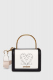 Love Moschino poseta culoarea alb