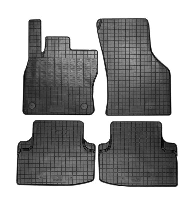 Set covorase auto din cauciuc Seat Leon 4 2020-; Leon 4 Hybrid 2020-; Leon 4 Combi 2020-; Cupra Formentor 2020-; Cupra Leon 2021-, Negre AutoDrive Pro foto