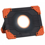 Reflector portabil cu LED, 10 W, alb rece, ABS GartenMobel Dekor, vidaXL