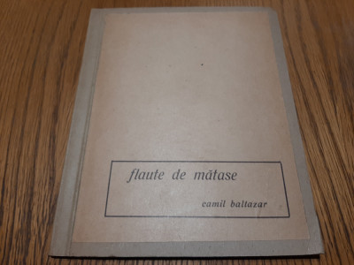 FLAUTE DE MATASE Melodii Simple - Camil Baltazar -Tiparul Ancora, Braila, 1924 foto