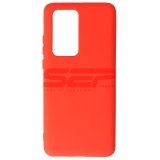 Husa Silicon Rosu Huawei P40 Pro - Calitate Superioara, High Copy