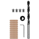 Yato YT-44112 - Set pentru imbinari cu dibluri de lemn 6 mm
