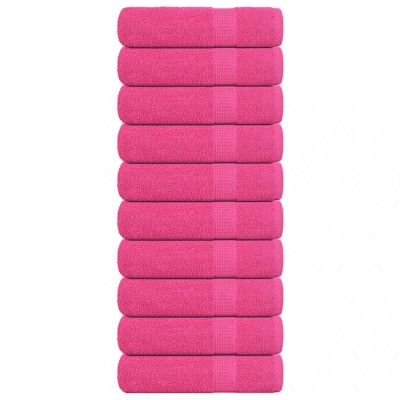 Gossi prosoape de baie 10 buc roz 100x150 cm 360 g/m2 100% bumbac foto