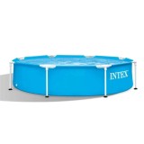 Piscina cu cadru metalic Intex 244 x 51 cm &ndash; solutia ideala pentru racoare si distractie, usor de montat