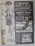 SPORT , REVISTA ILUSTRATA A CONSILIULUI NATIONAL PENTRU EDUCATIE FIZICA SI SPORT , NR. 6 , 1983