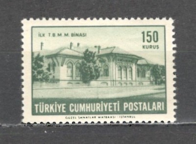 Turcia.1963 Cladiri din Ankara ST.20 foto