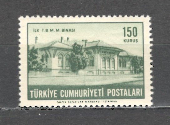 Turcia.1963 Cladiri din Ankara ST.20